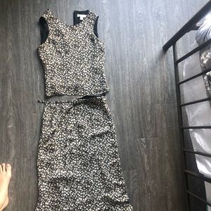 Vintage top and skirt set . No stains or holes